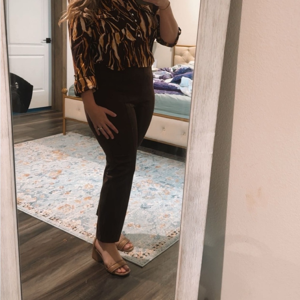 Zac & Rachel Chocolate Brown Pants